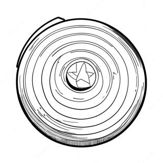 Captain America Shield Coloring Page 59203-12973