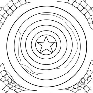 Captain America Shield Coloring Page 59203-12974