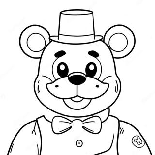 Five Nights At Freddys Coloring Pages