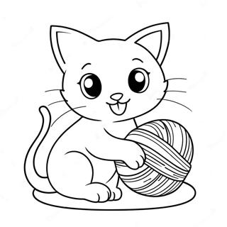 Kitten Coloring Pages