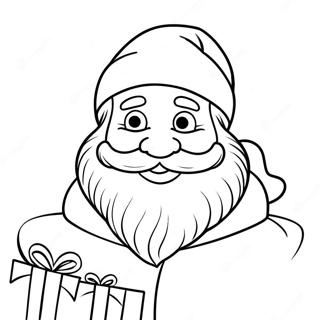 Santa Coloring Pages