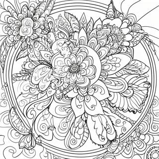 Animal Mandala Coloring Pages