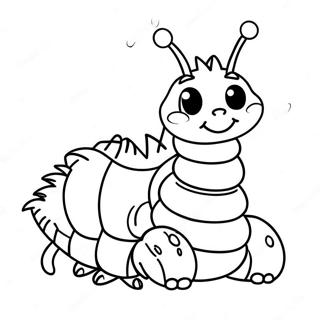 Caterpillar Coloring Pages