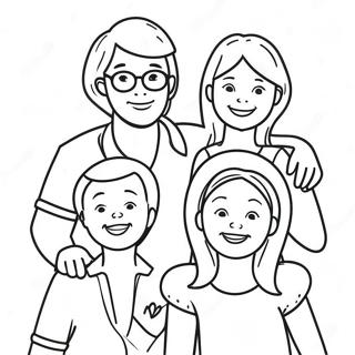 Family Coloring Pages