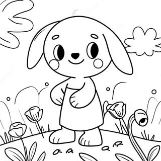 Poppy Playtime Huggy Wuggy Coloring Page 61692-13551