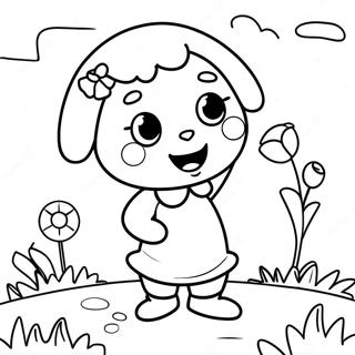 Poppy Playtime Huggy Wuggy Coloring Page 61692-13552