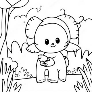 Poppy Playtime Spooky Chapter 2 Coloring Page 61694-13553