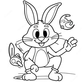 Bugs Bunny Space Jam Coloring Page 61865-13609