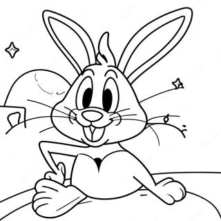 Bugs Bunny Space Jam Coloring Page 61865-13611