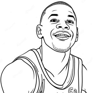 Michael Jordan Space Jam Coloring Page 61866-13614