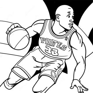 Michael Jordan Space Jam Coloring Page 61866-13616