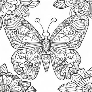 Zentangle Coloring Pages