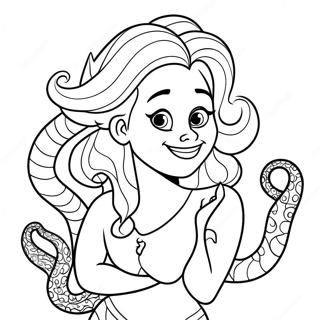 Ursula Coloring Pages