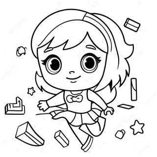 Polly Pocket Coloring Pages