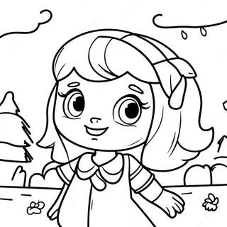 Polly Pocket Adventure Coloring Page 63607-14086