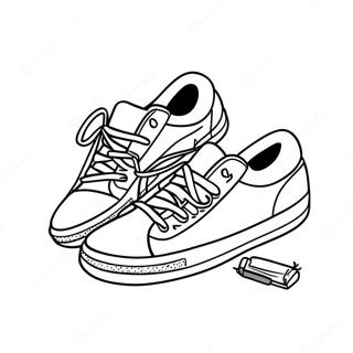 Shoe Coloring Pages