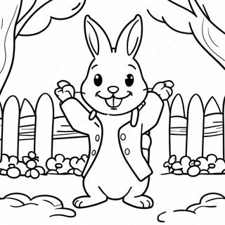 Peter Rabbit Coloring Pages