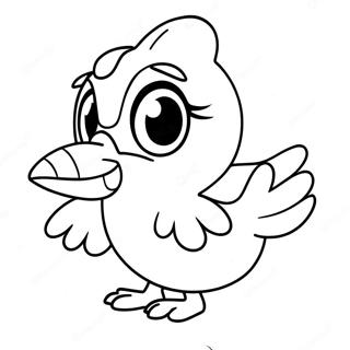 Charming Littlest Pet Shop Bird Coloring Page 63893 14184