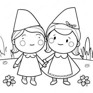 Ben And Holly Fun Adventure Coloring Page 63970-14189