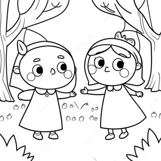 Ben And Holly Fun Adventure Coloring Page 63970-14190