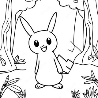 Mimikyu Coloring Pages