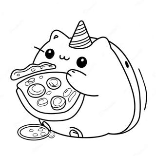 Pusheen Coloring Pages