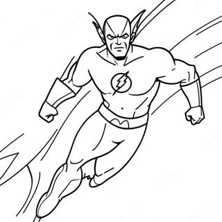 Flash Coloring Pages