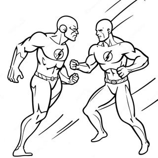 Flash Coloring Pages