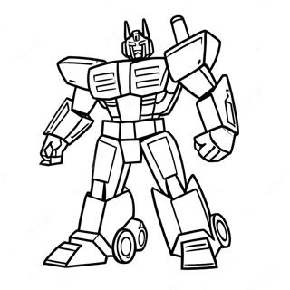 Transformer Coloring Pages