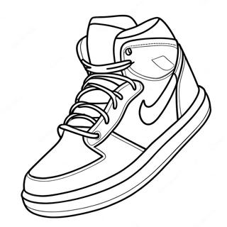 Sneaker Coloring Page 65445-14306