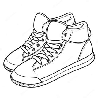 Sneaker Coloring Page 65445-14308