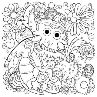 Doodle Coloring Pages