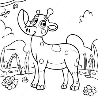 Zoo Animal Coloring Page 66267-14488