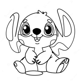 Stitch And Angel Coloring Pages