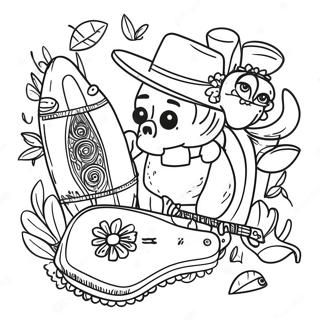 Mexico Coloring Page 66719-14588