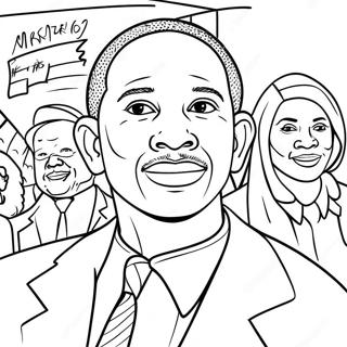 February Black History Month Coloring Page 67162-14687