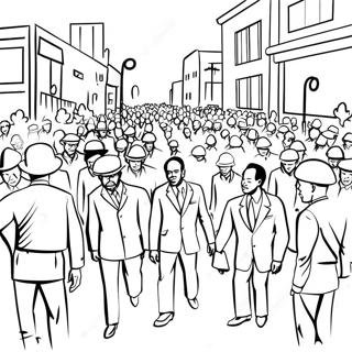 Civil Rights Movement Coloring Page 67166-14704