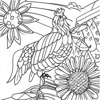 Colorful National Flag Coloring Page 67334-14732
