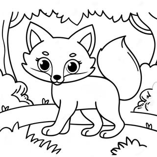 Fox Coloring Pages