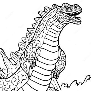 Shin Godzilla Coloring Page 67803-14827