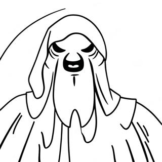 Ghostface Coloring Pages