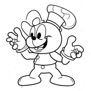 Cuphead Coloring Pages