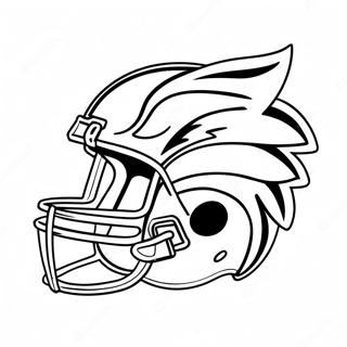 Philadelphia Eagles Logo Coloring Page 68494-14992