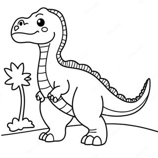 Realistic Dinosaur Coloring Page 68677-15026