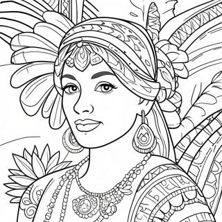 Hispanic Heritage Coloring Page 69214-15146