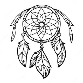 Dream Catcher Coloring Pages