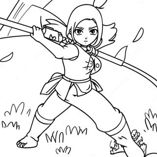 Sakura Haruno In Battle Coloring Page 7020 577