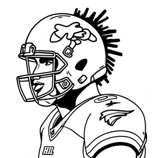 Tyreek Hill Coloring Pages