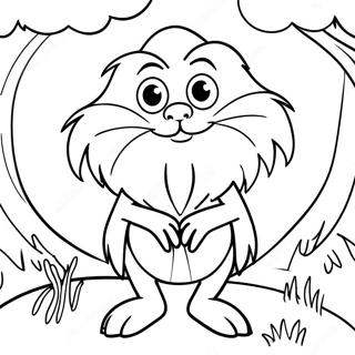 The Lorax Coloring Pages