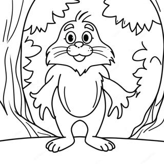 Lorax Speaking For The Trees Coloring Page 70401-15419